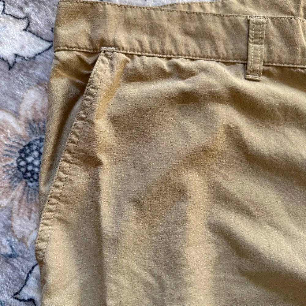 Patagonia Gi III Pants Mens 35 Tan Khaki Hiking Outdoor Travel Performance - Picture 8 of 11